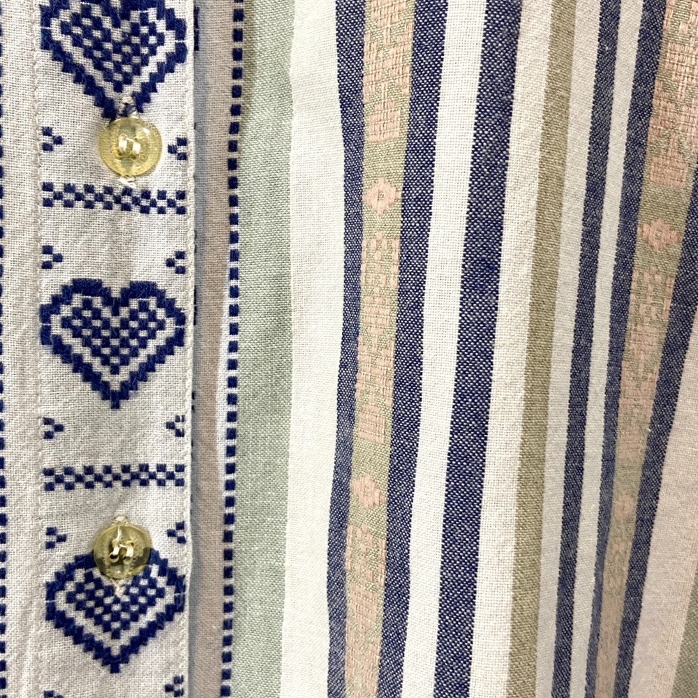 Vintage 80s cottagecore button up - Picture 4 of 6